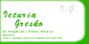 veturia gresko business card
